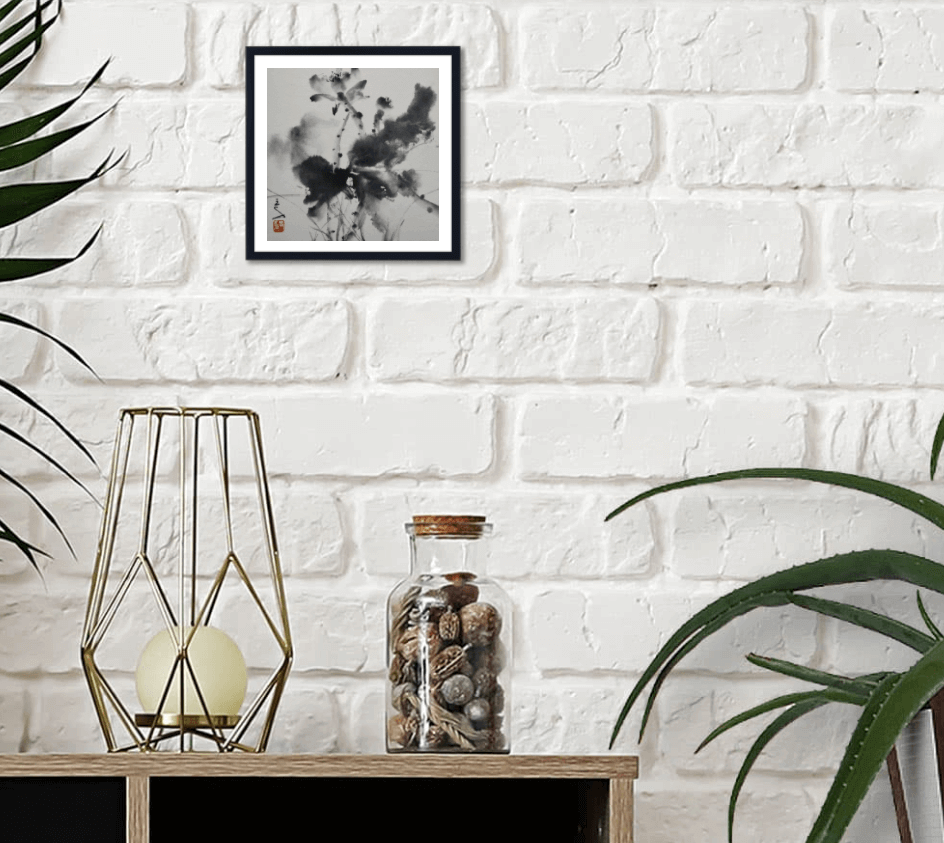 peinture de nature morte carré d'artistes